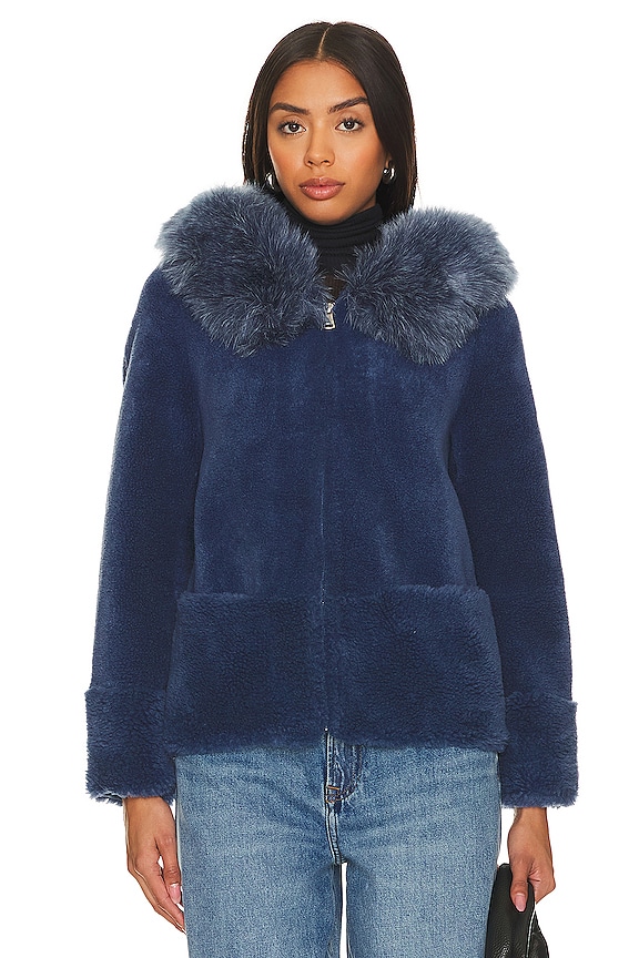 view 2 of 5 Maya Jacket in Cobalt Blue