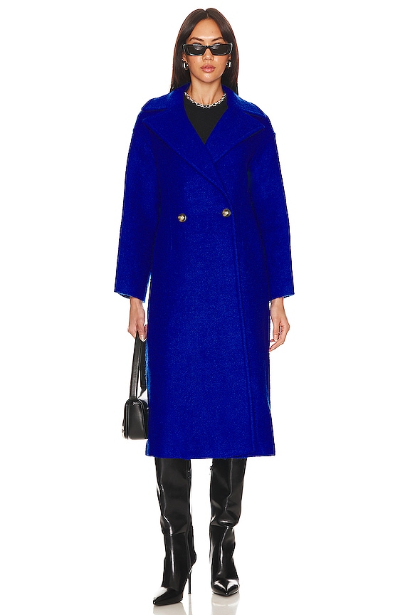 view 2 of 4 Victoria Coat in Cobalt Blue