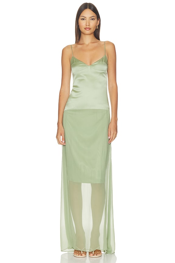 view 2 of 4 Deverusa Dress in Sage