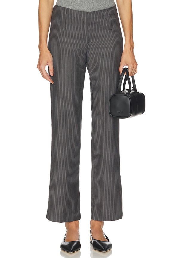 view 1 of 6 Anastasia Pants in Pinstripe