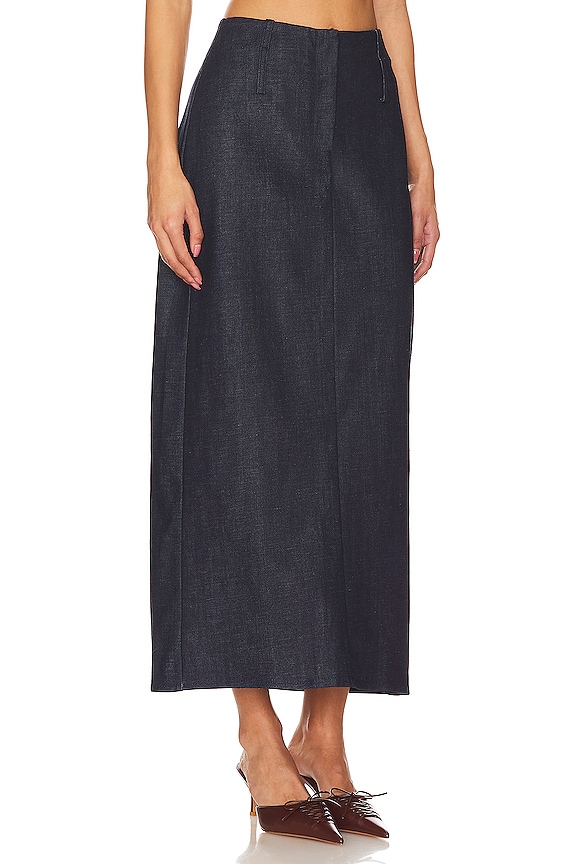 view 2 of 4 FALDA MAXI in Denim