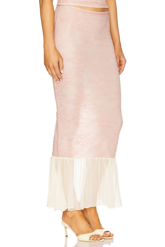 view 2 of 6 Cypress Skirt in Mauve