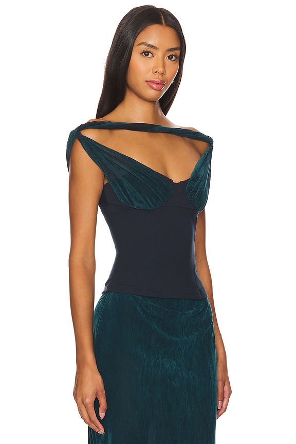 view 2 of 4 Divinity Top in Lagoon