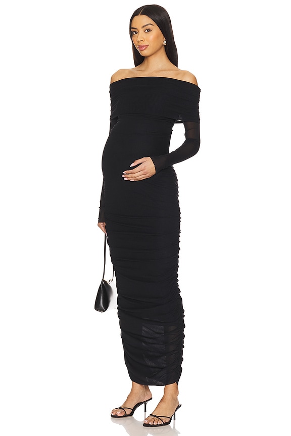 view 1 of 4 Off The Shoulder Dress in Black