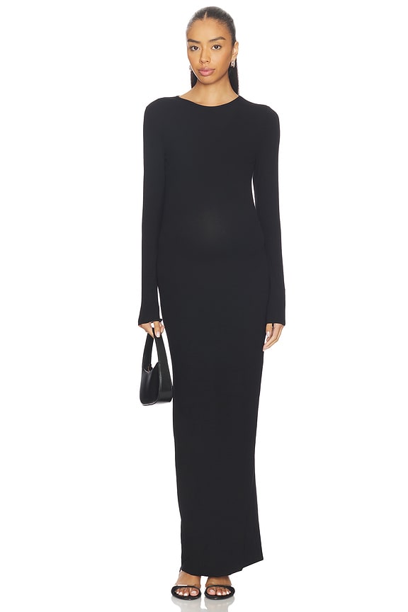 view 2 of 4 MAXIVESTIDO SOFT in Black