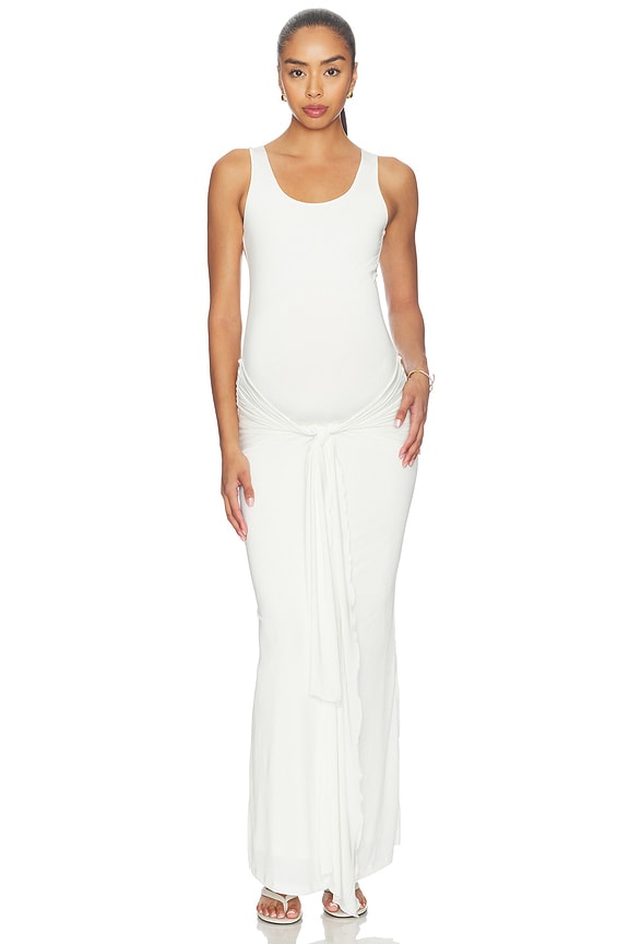 view 1 of 3 The Solene Dress in Ivory