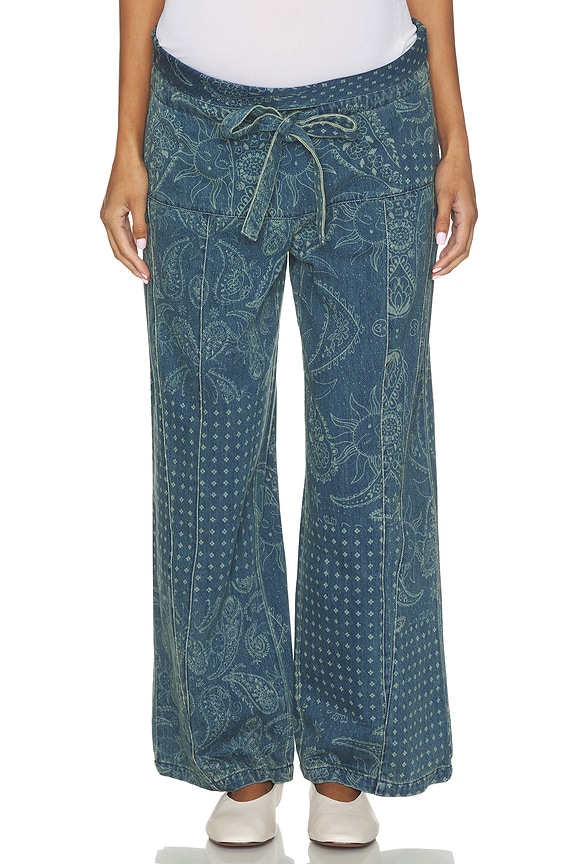 view 2 of 6 Bumpsuit X Spell Relaxed Denim Jean in Medium Blue