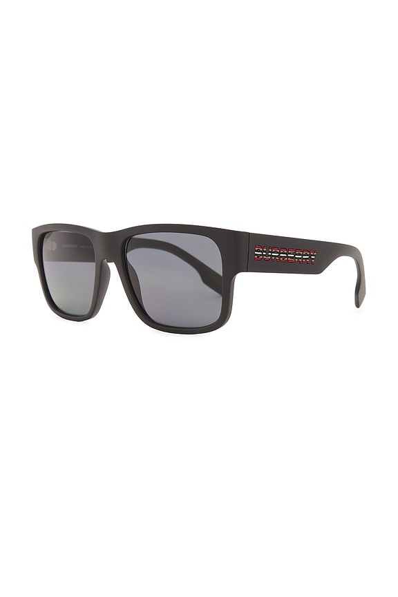 view 2 of 3 Square Knight Sunglasses in Matte Black