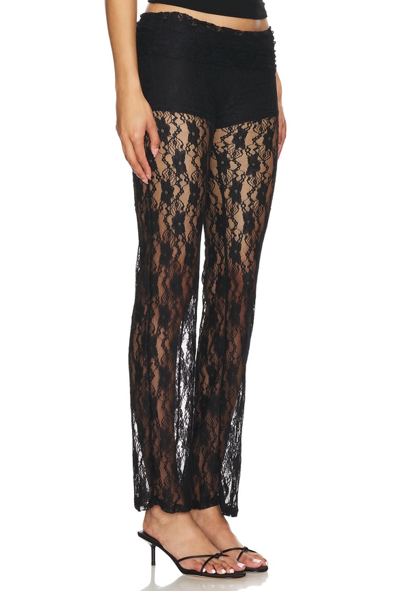 view 2 of 4 PANTALONES PAGE in Black