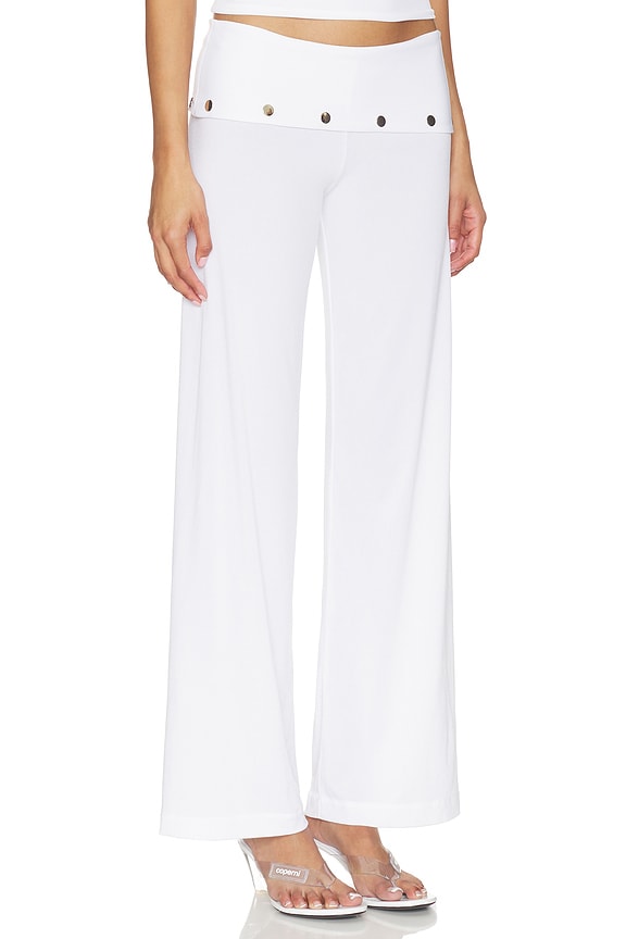 view 2 of 6 The Liza Pant in White
