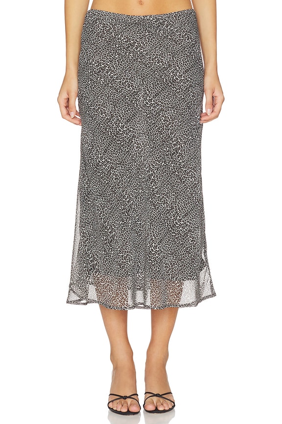 view 1 of 6 The Lawson Skirt in Cheetah