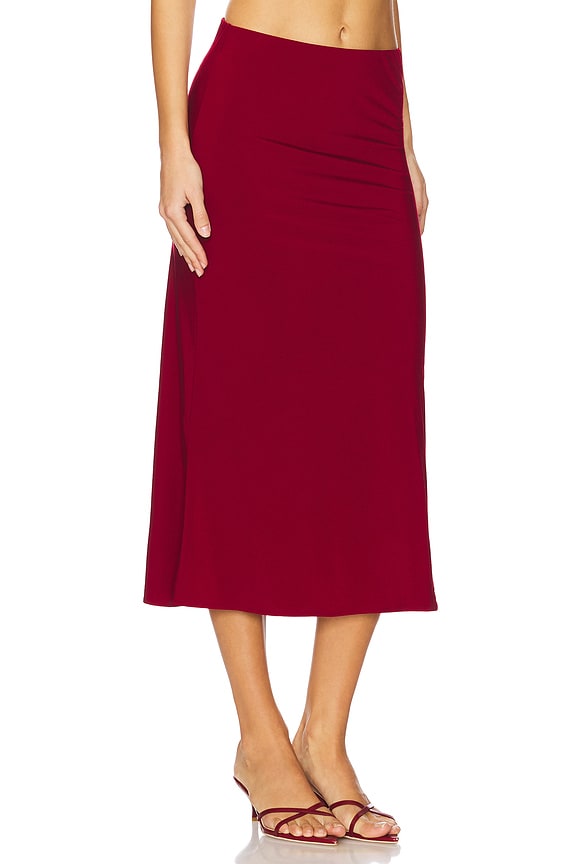 view 2 of 6 JESSIE 맥시 스커트 in Red