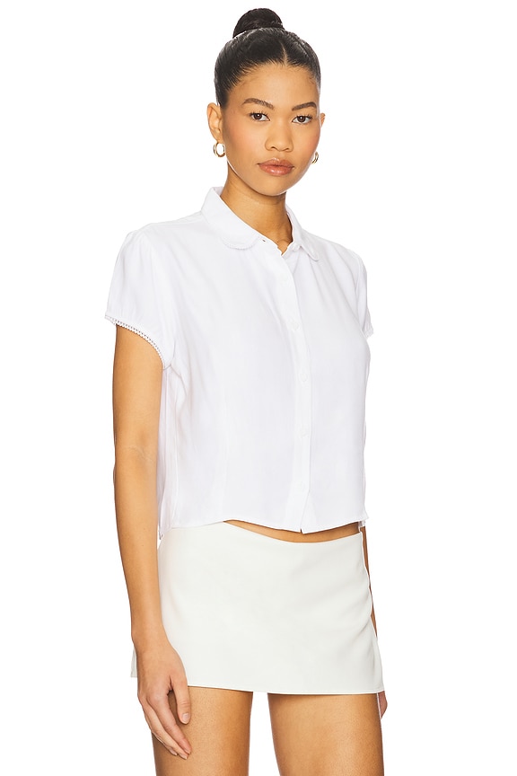 view 2 of 4 The Eloise Top in White