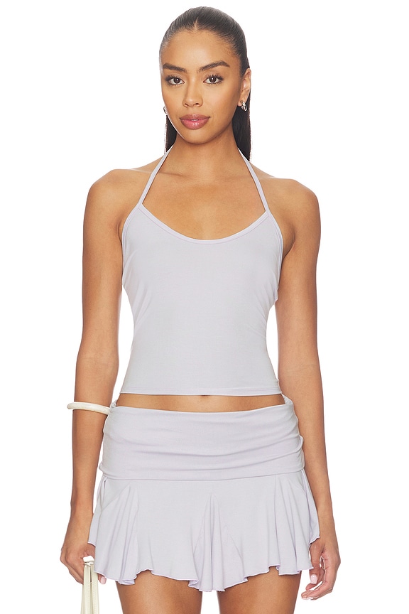 view 1 of 4 The Mollie Halter Top in Baby Blue