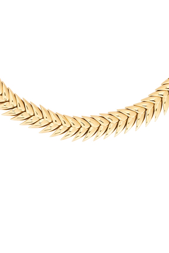 view 2 of 4 COLLIER SPIKELET in Gold