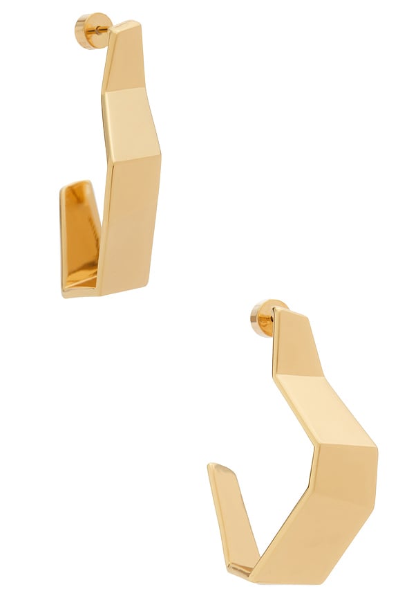 view 1 of 3 BROKEN SHAPE 귀걸이 in Gold