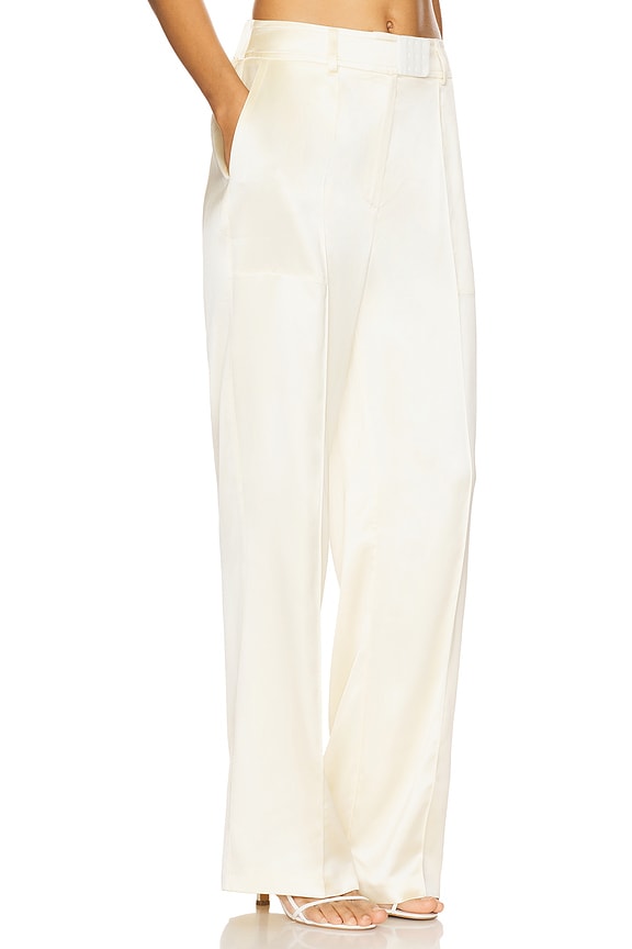 view 2 of 6 Bra Closure Trousers in Vanilla