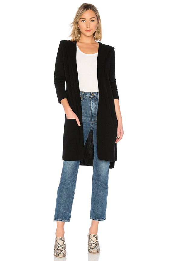 view 1 of 3 The Hooded Duster in Black