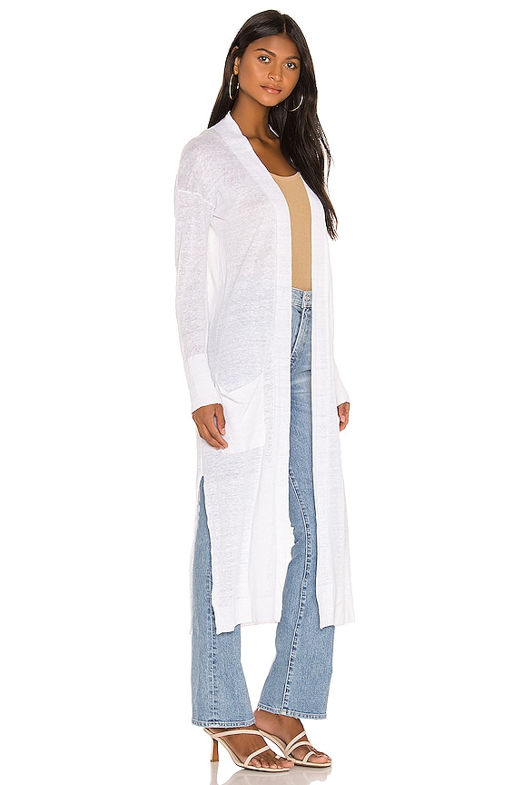 view 2 of 3 Linen Duster in White