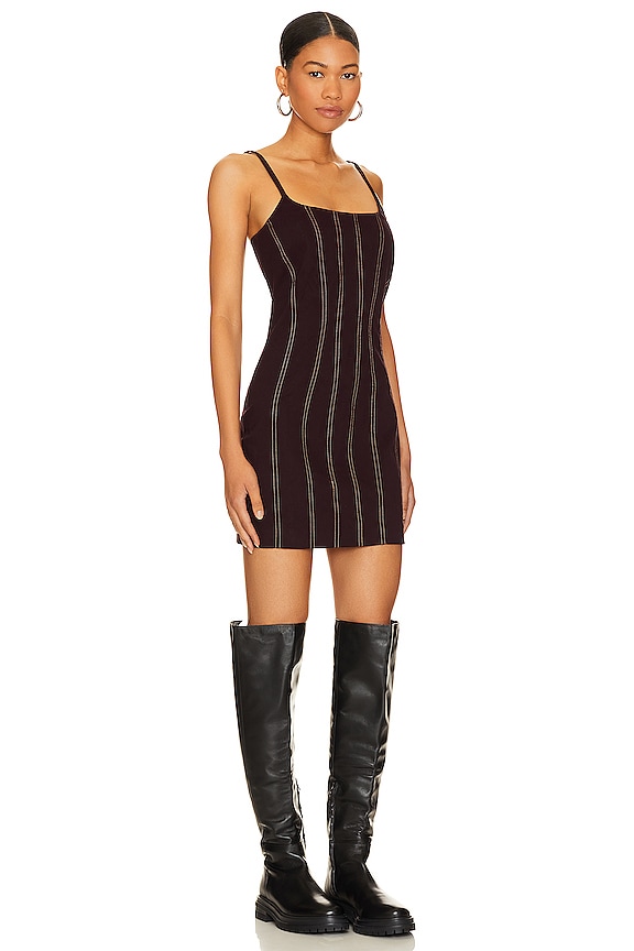 view 2 of 4 ПЛАТЬЕ DENA in Dark Plum