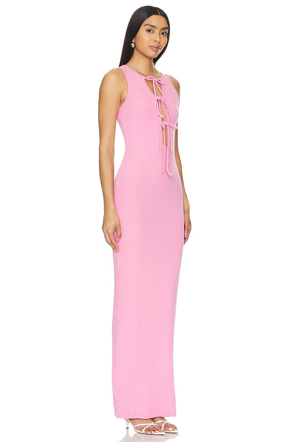 view 2 of 3 Bambi Maxi Dress in Guava
