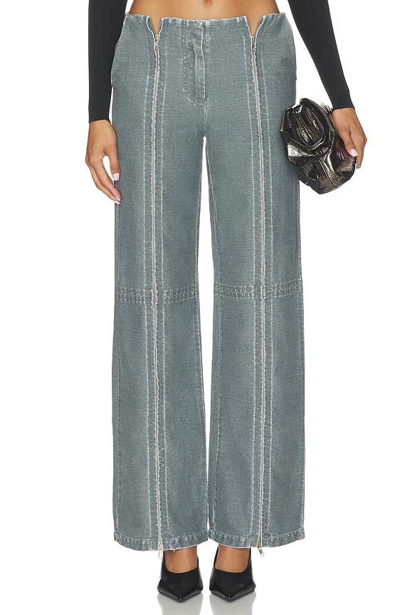 view 2 of 7 Nyra Jeans in Steel