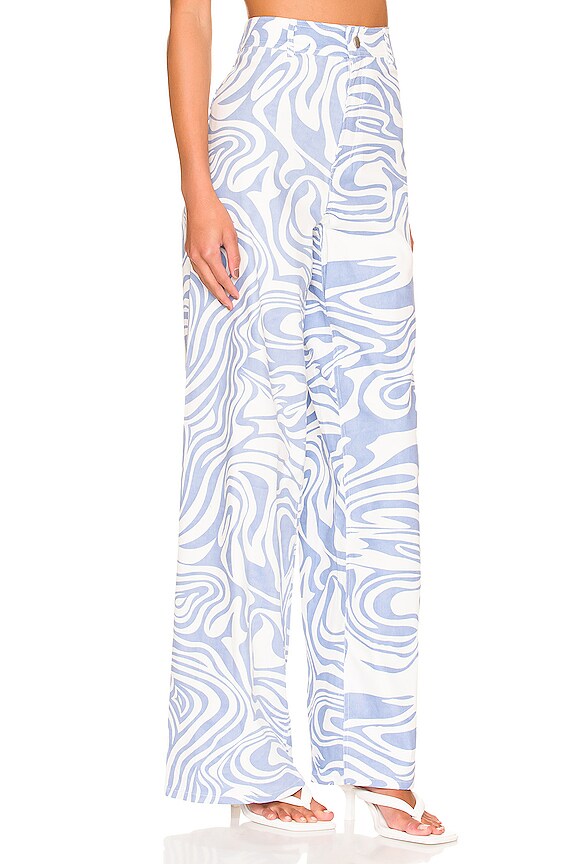 view 2 of 4 Ivan Jeans in Blue Swirl