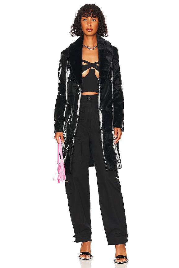 view 1 of 4 ABRIGO LARSA in Black