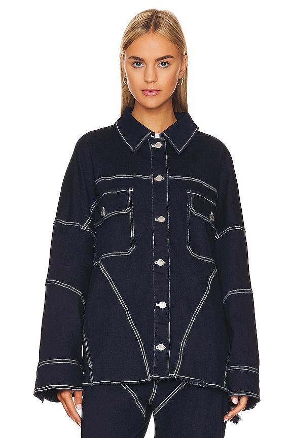 view 2 of 5 CYRUS 자켓 in Navy