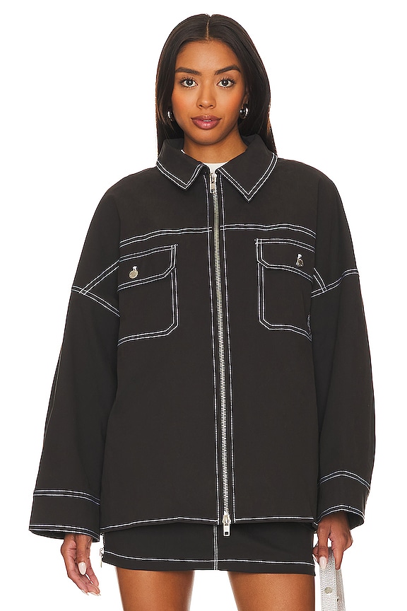 view 2 of 5 Vaeda Jacket in Licorice