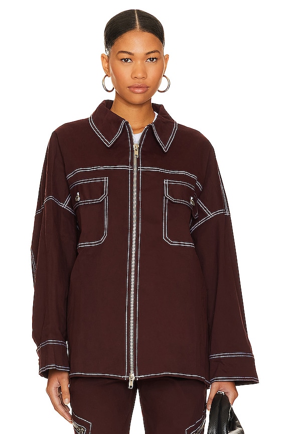 view 2 of 5 BLOUSON VAEDA in Plum