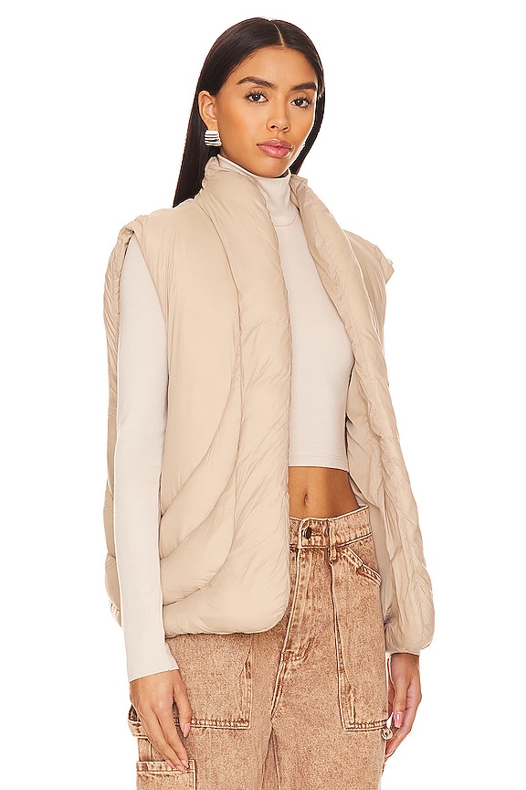 view 2 of 4 CHALECO PLUMÍFERO THEO in Stone