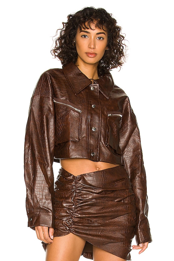 view 2 of 5 Elodie Jacket in Choc