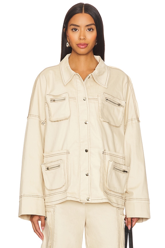 view 2 of 5 Mallory Jacket in Bone