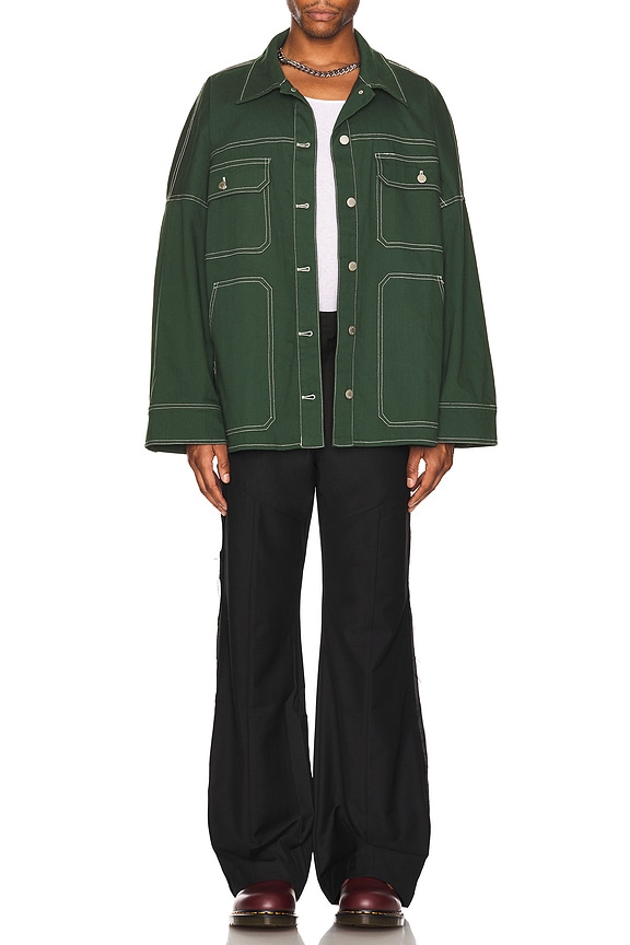 view 2 of 4 COOPER 자켓 in Green