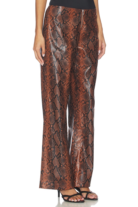 view 2 of 6 TRENCH MELANI in Chocolate Snake