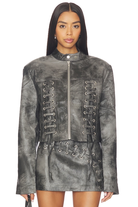 view 2 of 5 Karlita Jacket in Charcoal