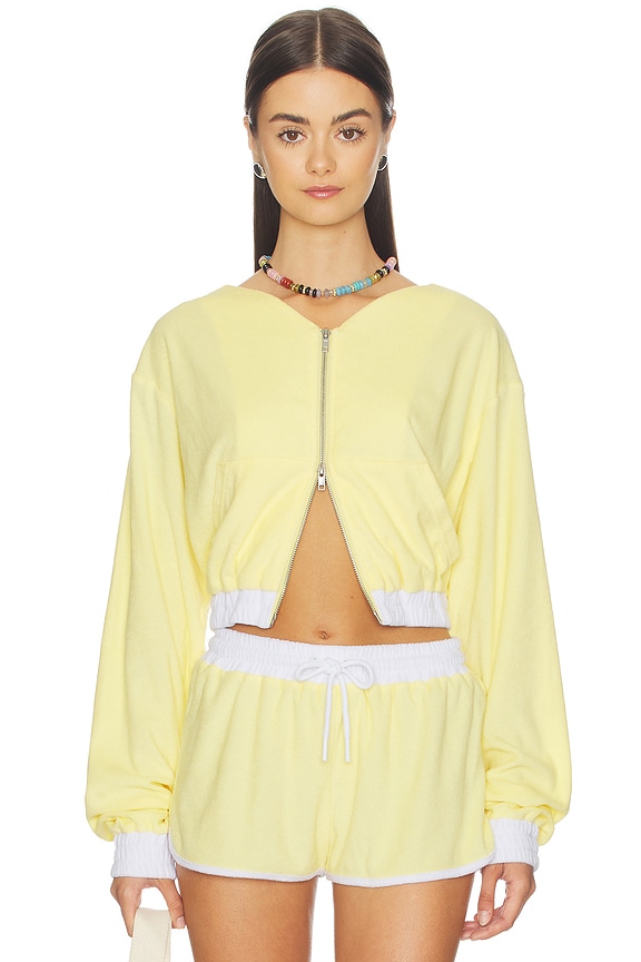 view 1 of 6 Sophie Jacket in Lemon