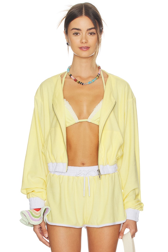 view 2 of 6 Sophie Jacket in Lemon