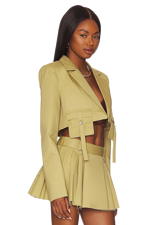 view 2 of 4 CHAQUETA PORTER in Light Khaki