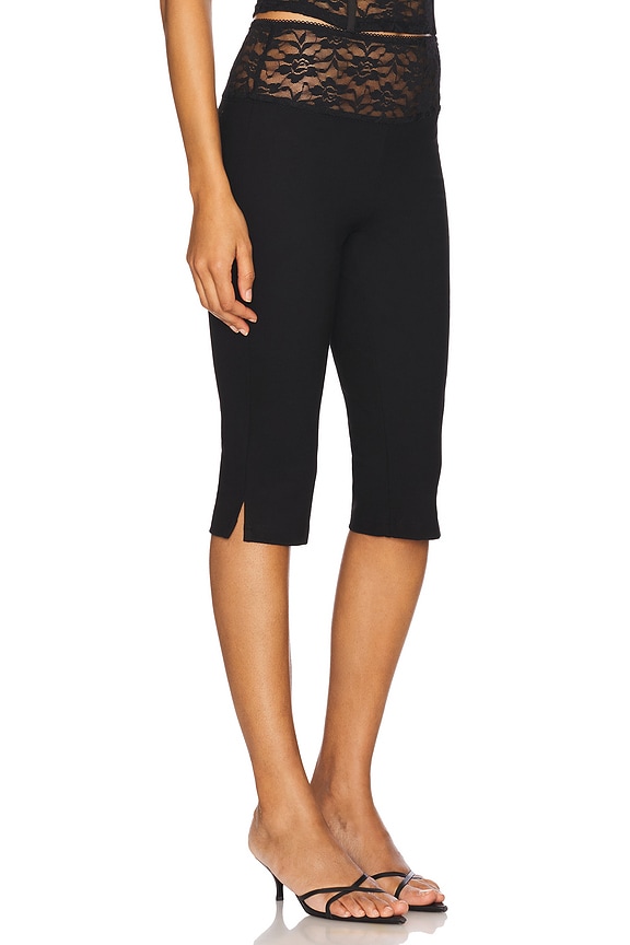 view 2 of 6 Melaine Capri Pants in Black