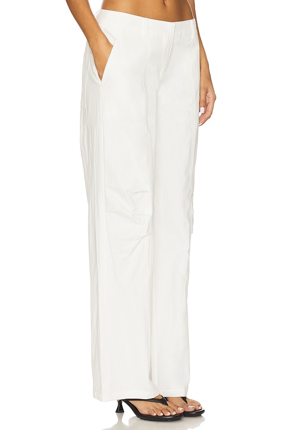 view 2 of 6 Leesa Pant in White