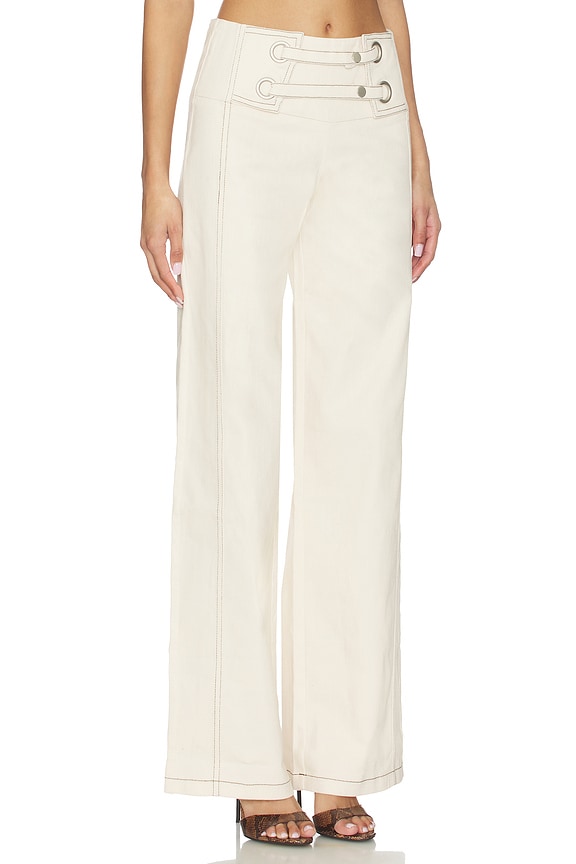 view 2 of 6 Emmett Pant in Bone