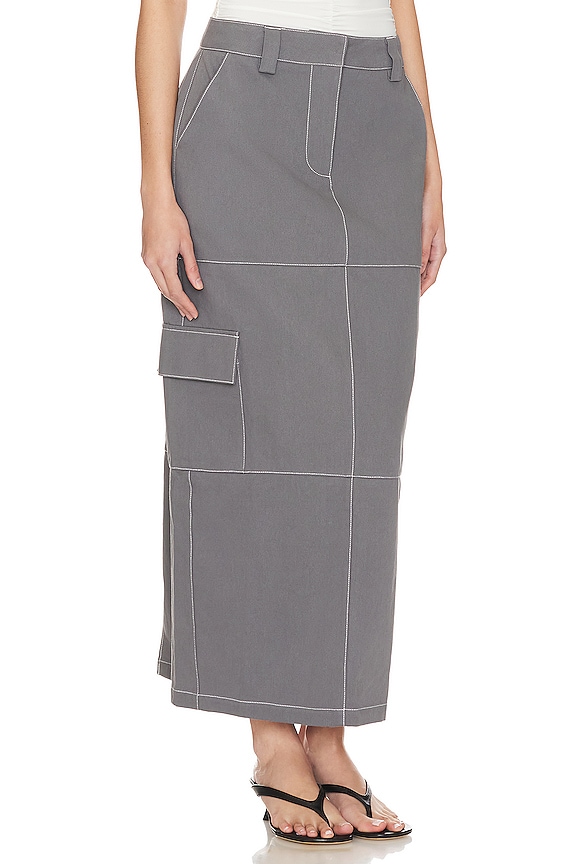 view 2 of 4 FALDA MAXI LAIKON in Navy