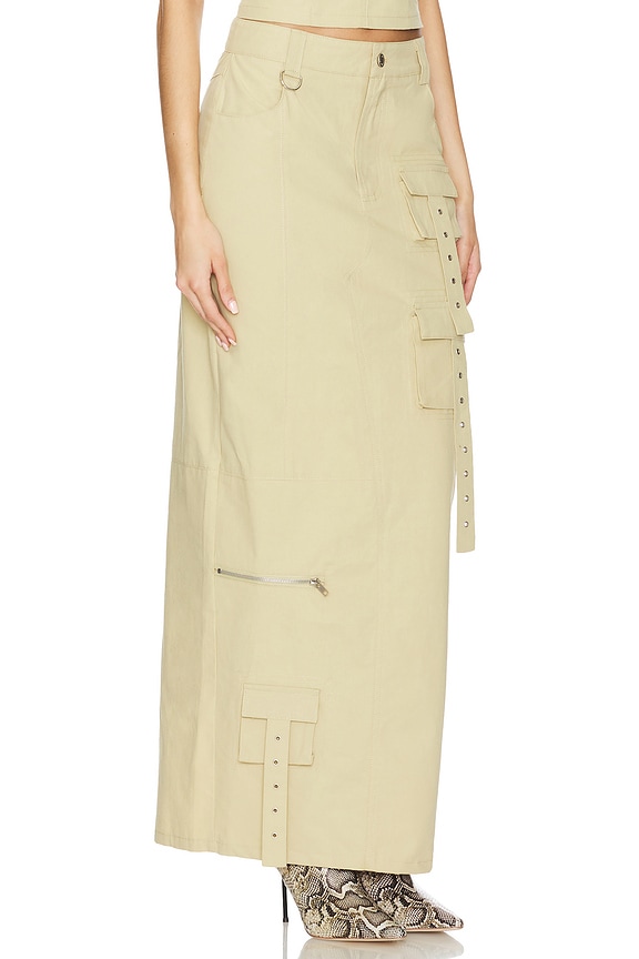 view 2 of 5 Camila Midi Skirt in Desert