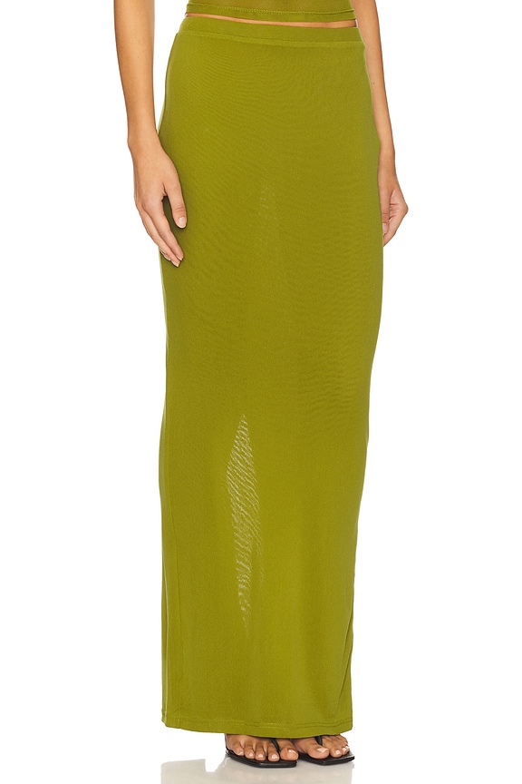 view 2 of 6 Maddox Skirt in Pear Green
