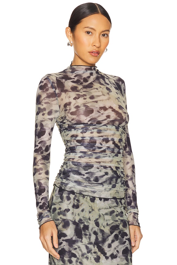 view 2 of 4 Nina Top in Leopard