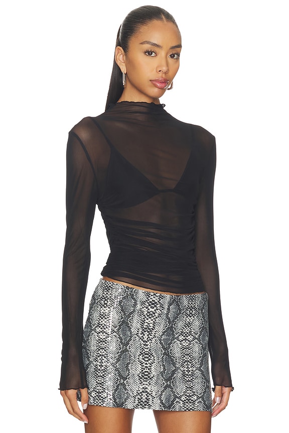 view 2 of 4 Nina Top in Black