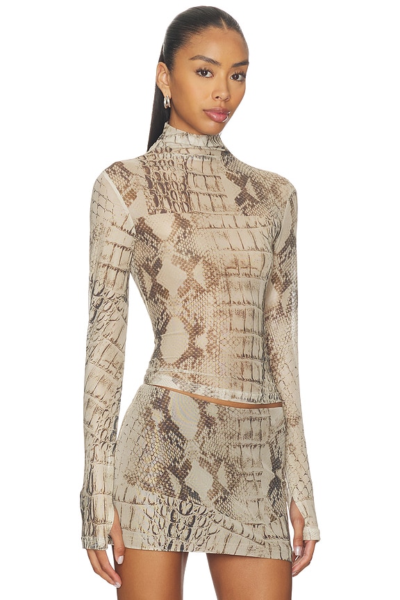 view 2 of 4 Ellio Top in Scale Print