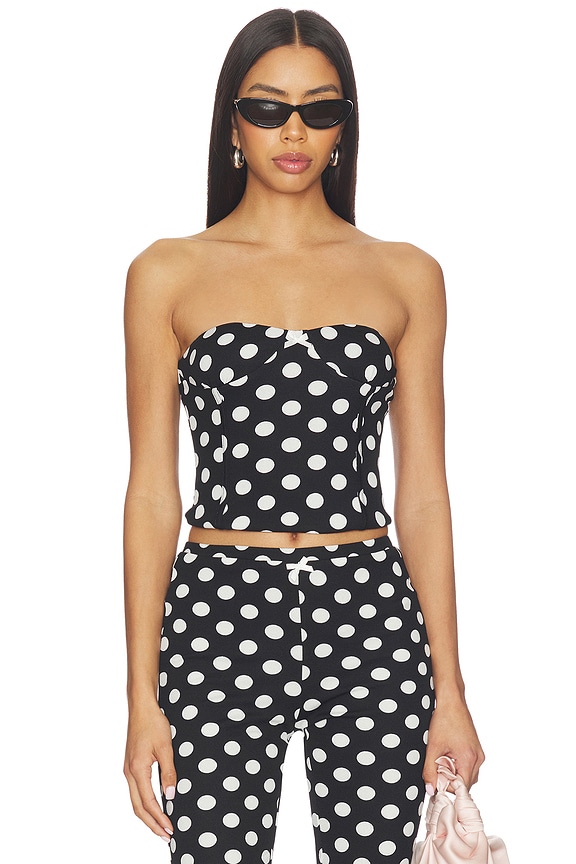 view 1 of 4 Isla Top in Black Spot